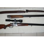 Kulobrok HEYM 6,5x57R + výměnné hlavně 16/70,16/70