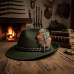 peříčka na klobouk nebo klopu kabátu