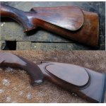 Rozsáhlá přestavba a repas silně opotřebované pažby ZKK600