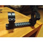 Weaver lišta na CZ 557 s montáží oka 30