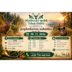 Pozvánka na naháňku na černou a vysokou zvěř